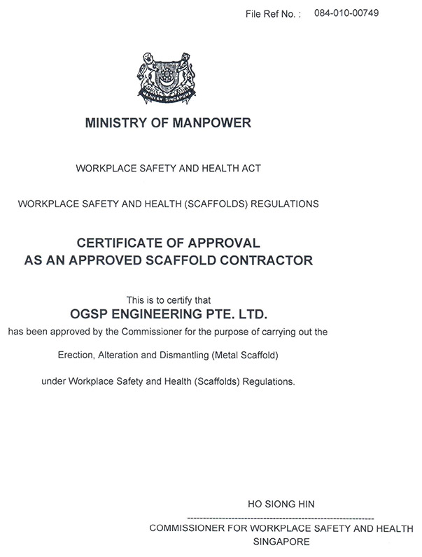 Approved Scaffold Contractor